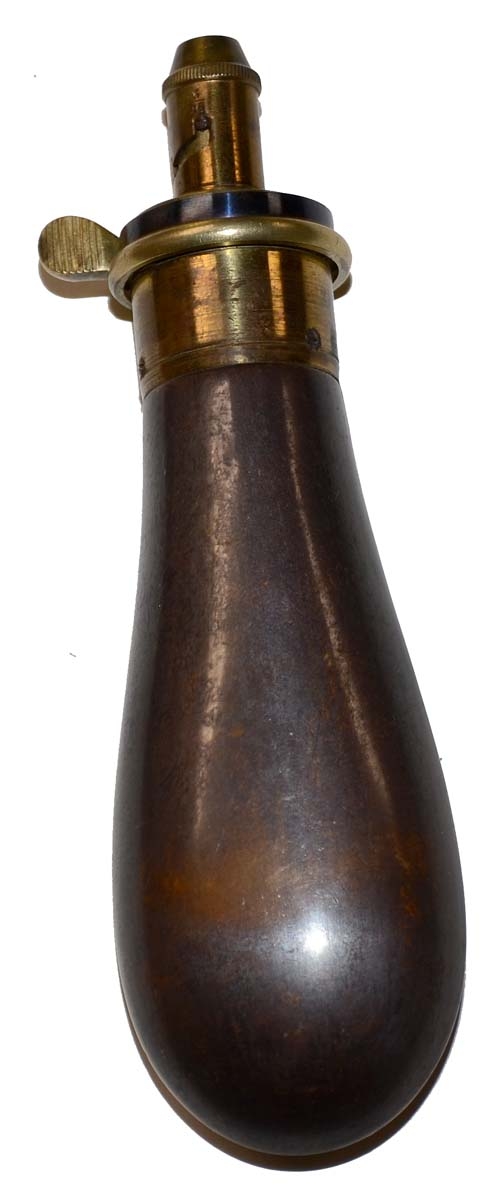 DIXON & SONS SHEFFIELD POWDER FLASK