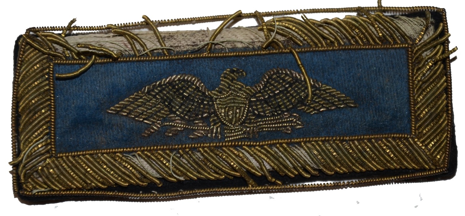 INDIAN WAR COLONEL OF INFANTRY SHOULDER STRAP