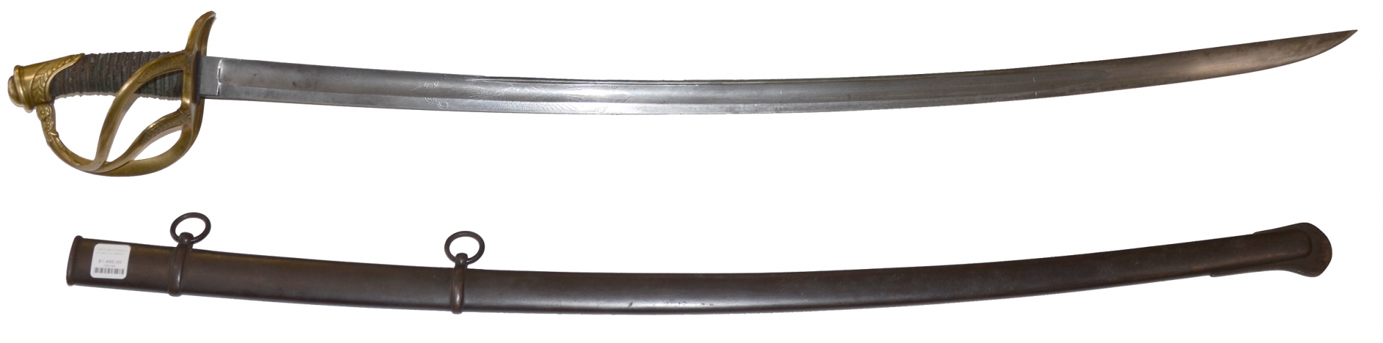 CIVIL WAR CAVALRY OFFICER’S 1840-PATTERN IMPORT SABER