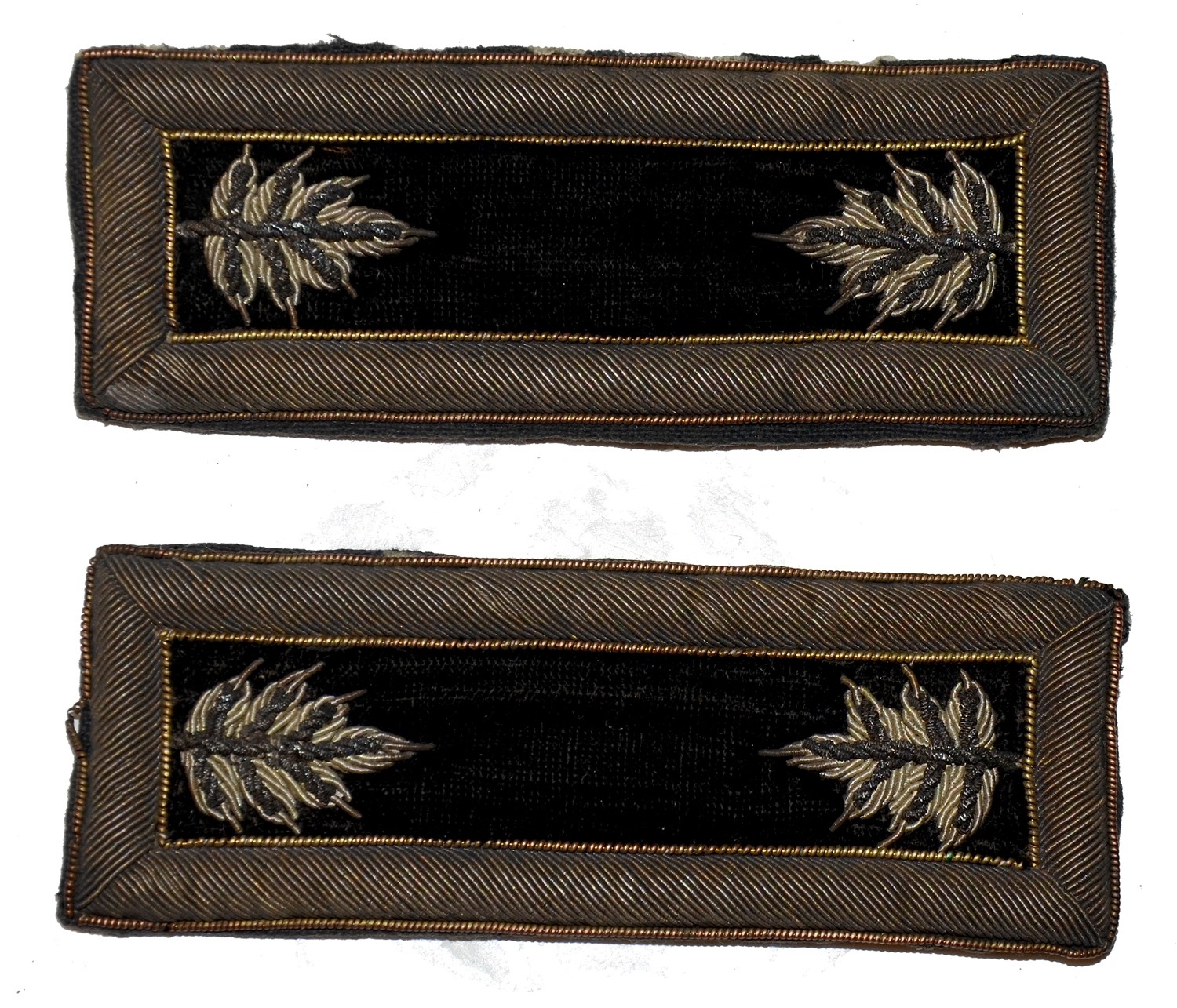 CIVIL WAR LIEUTENANT COLONEL OF STAFF SHOULDER STRAPS