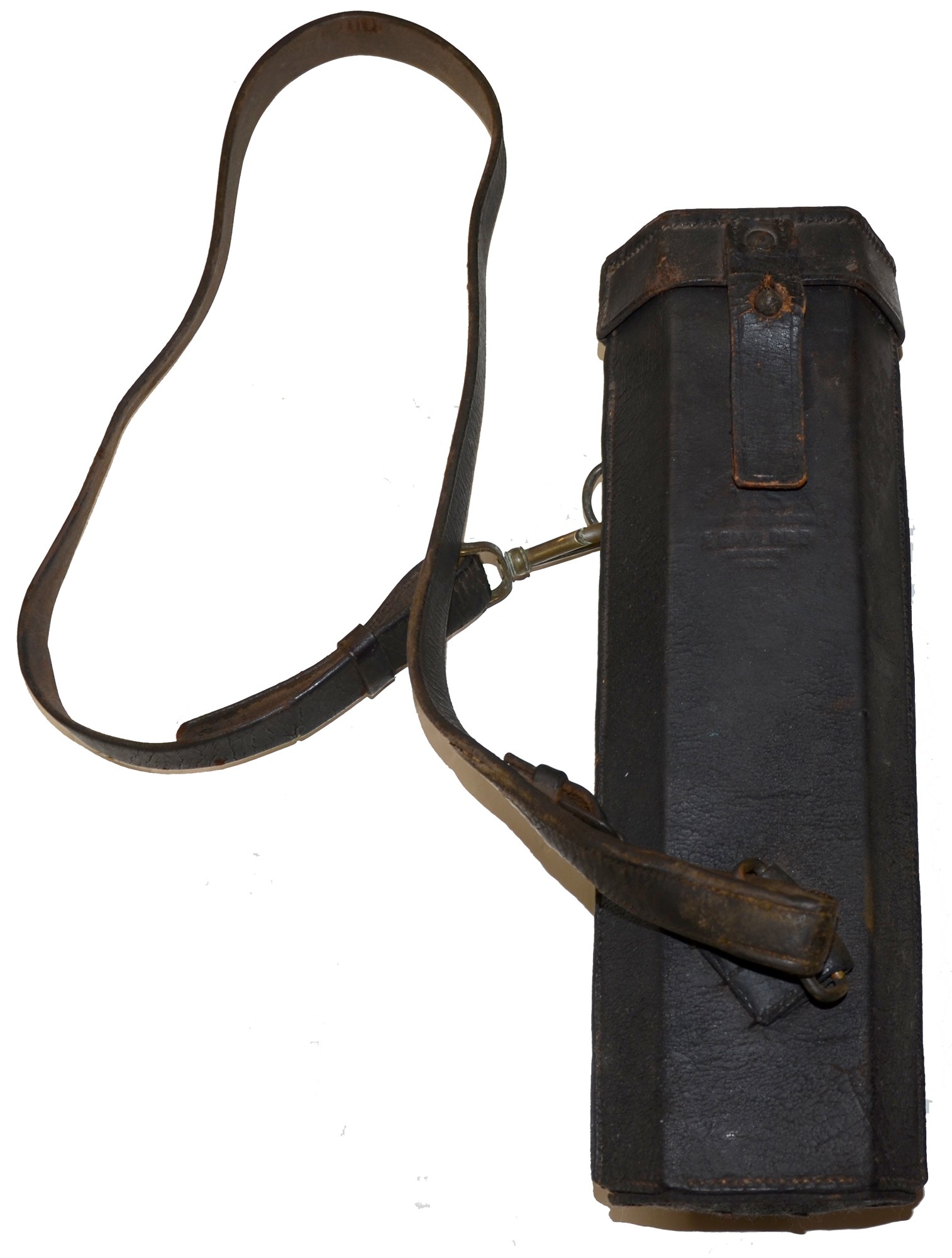 RARE CIVIL WAR BLAKESLEE “QUICK LOADER” CARTRIDGE BOX FOR SPENCER RIFLES & CARBINES