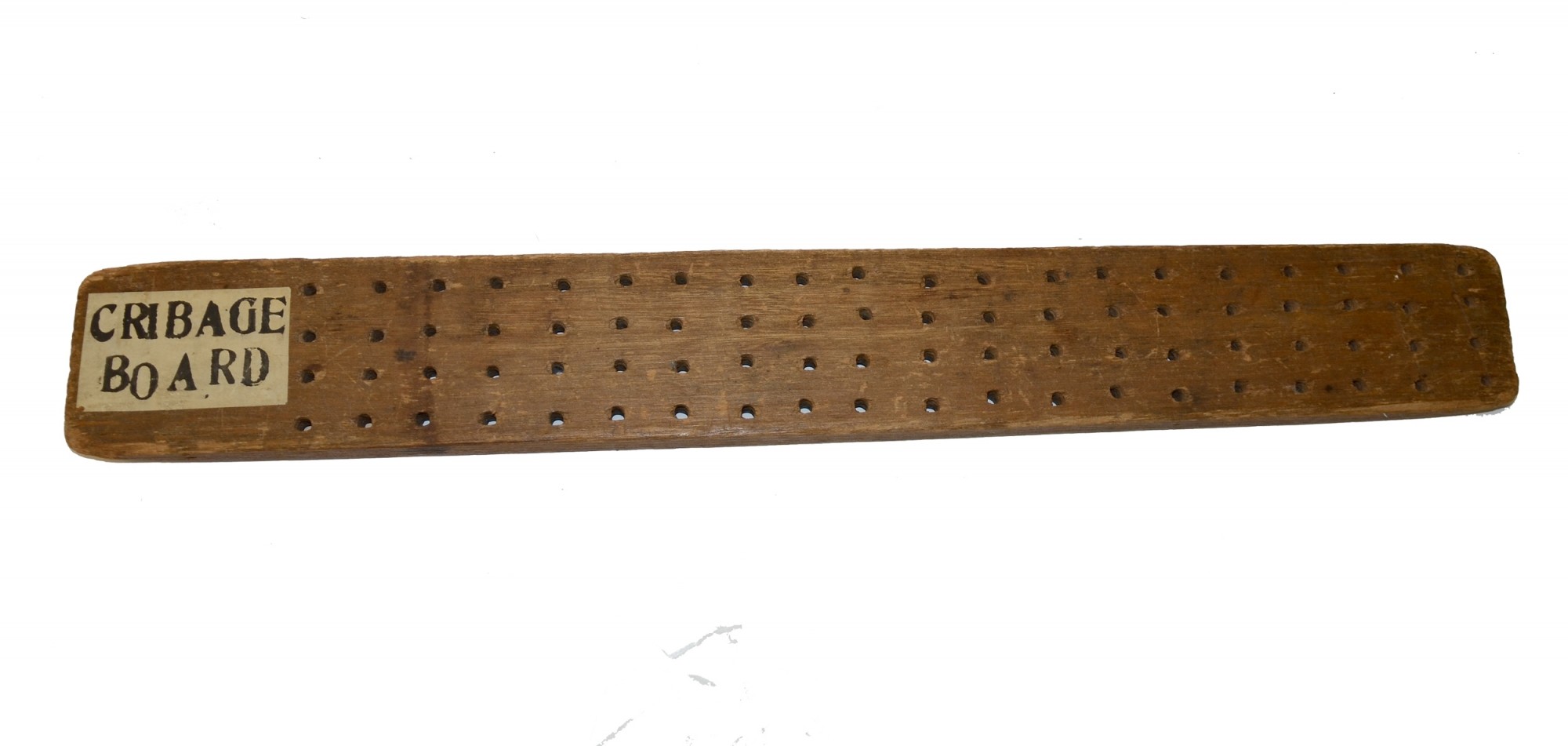 WONDERFUL ANDERSONVILLE RELIC CRIBBAGE BOARD FROM THE CLARA BARTON FAIR