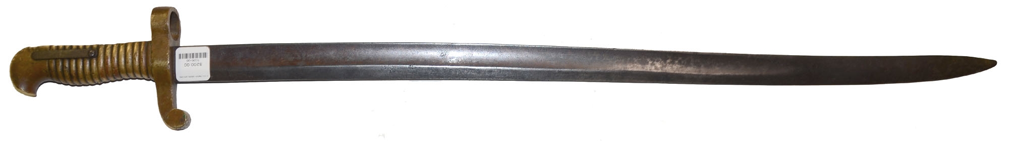 SWORD BAYONET FOR THE COLT ALTERATION OF THE MODEL 1841 MISSISSIPPI RIFLE