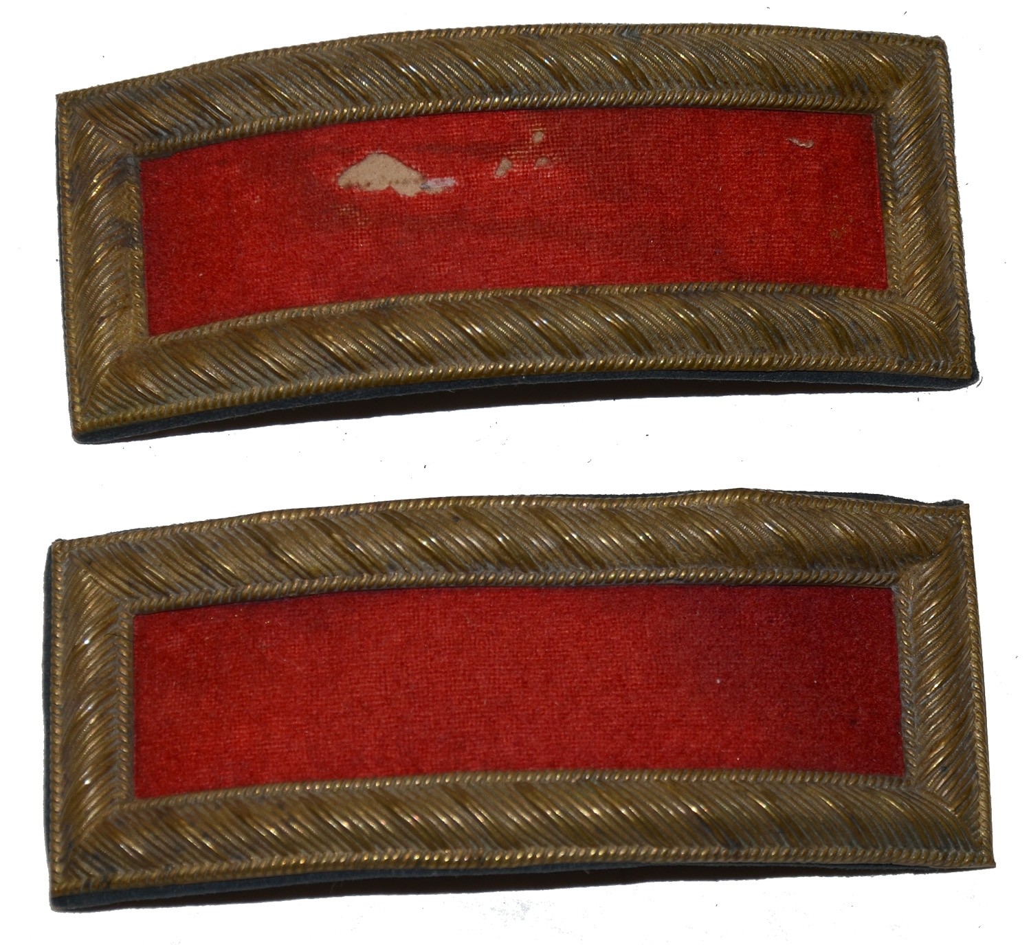 SECOND LIEUTENANT OF ARTILLERY SMITH PATENT SHOULDER STRAPS