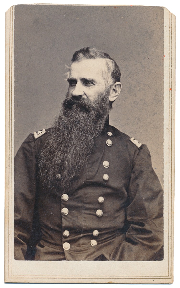 VERY NICE CDV OF MAJOR GENERAL JOHN C. ROBINSON – GETTYSBURG DIVISION COMMANDER