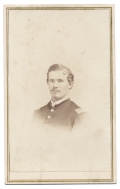 BUST VIEW OF TWICE WOUNDED OFFICER AND RECIPIENT OF THE GILMORE MEDAL