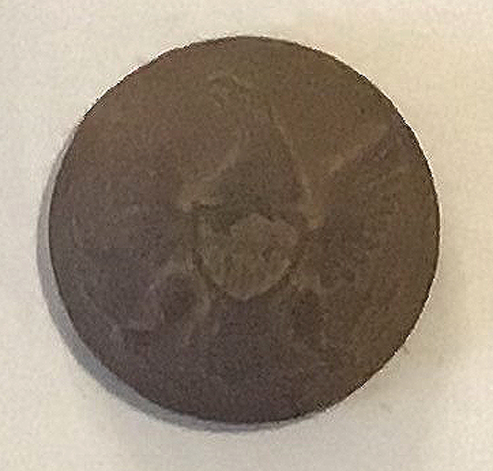 US GENERAL SERVICE EAGLE JACKET BUTTON RECOVERED AT GETTYSBURG!
