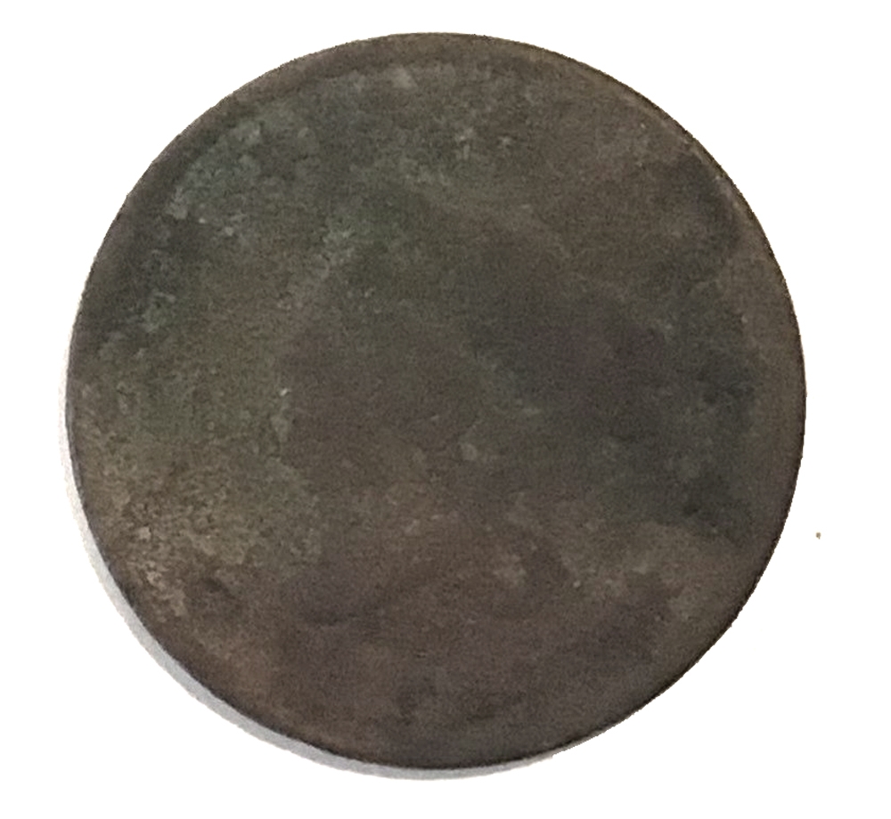 LARGE LADY LIBERY CENT RECOVERED AT GETTYSBURG