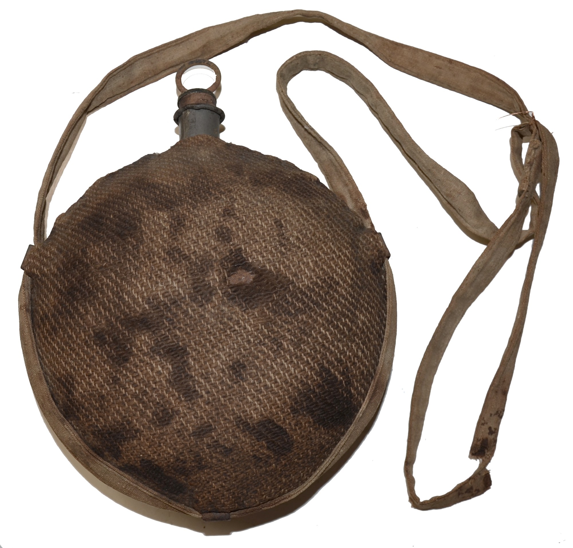 US MODEL 1858 ST. LOUIS ARSENAL SMOOTH SURFACE CANTEEN