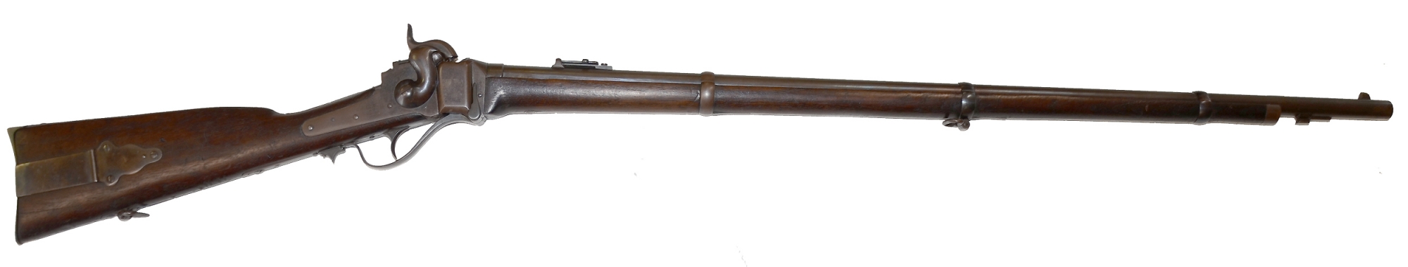 SHARPS NEW MODEL 1859 RIFLE WITH 36 INCH BARREL