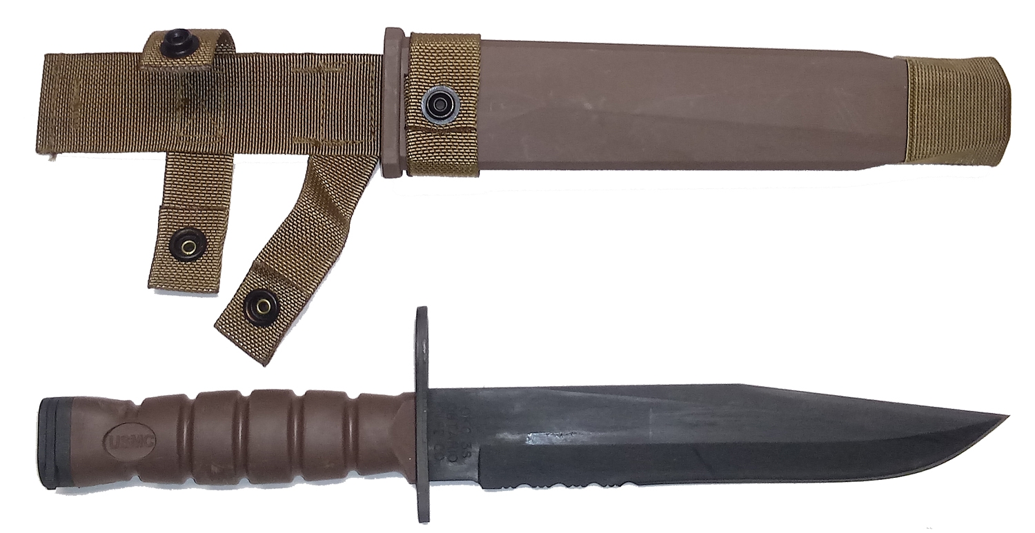 Us marine corps M16 / M4 OKC-3S bayonet and scabbard.