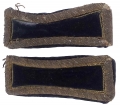 SECOND LIEUTENANT OF STAFF SHOULDER STRAPS 
