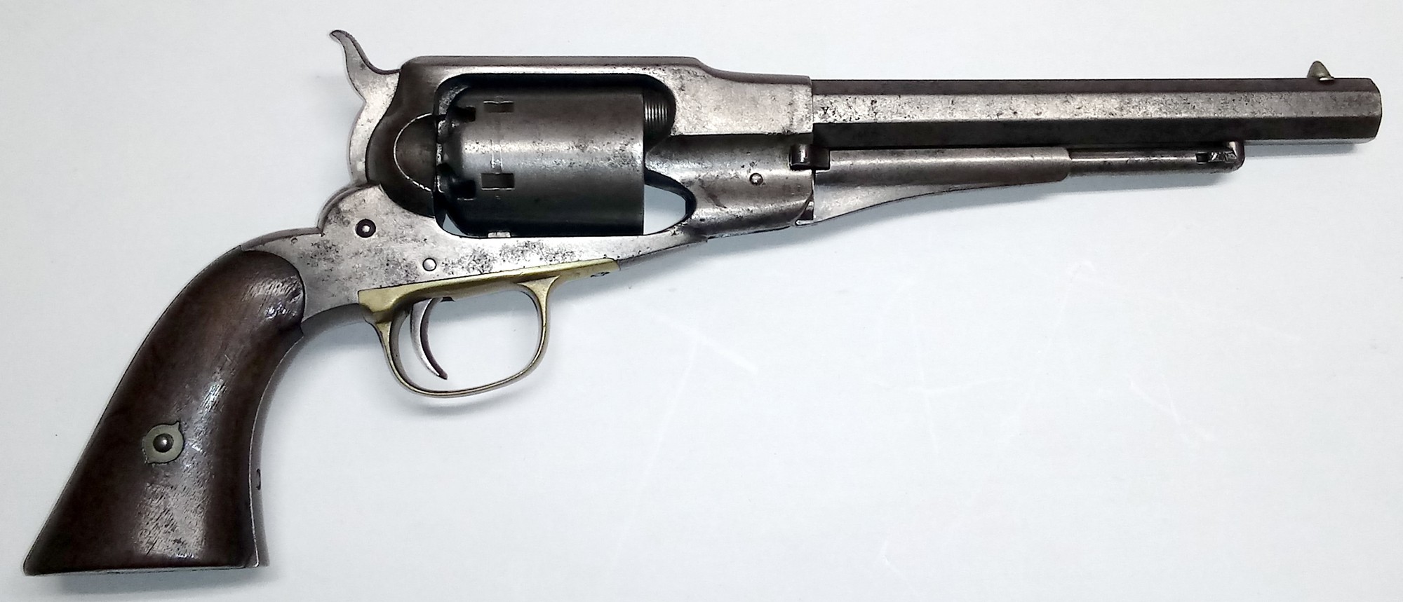 U.S. ARMY INSPECTED REMINGTON NAVY .36 CALIBER REVOLVER WITH