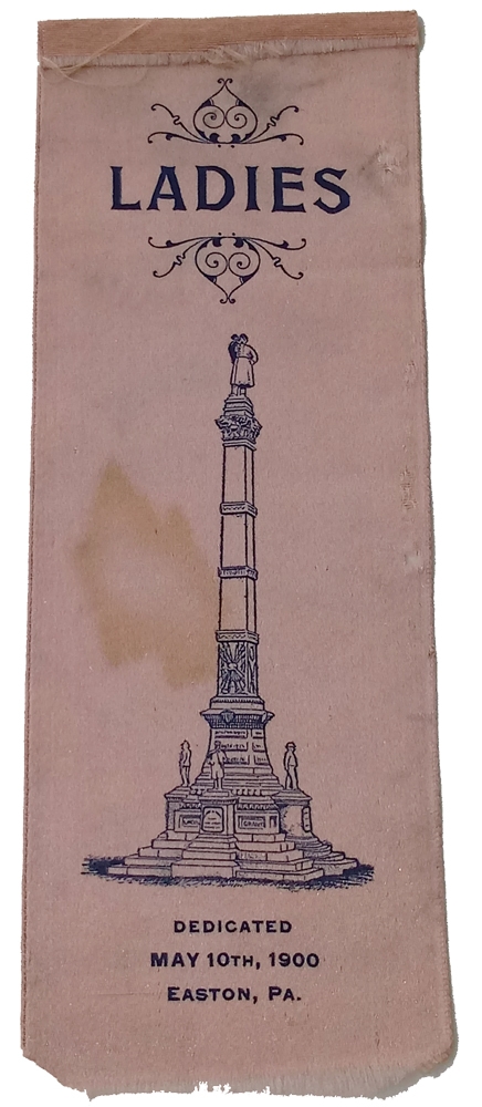 G.A.R. LADIES RIBBON, DATED 1900
