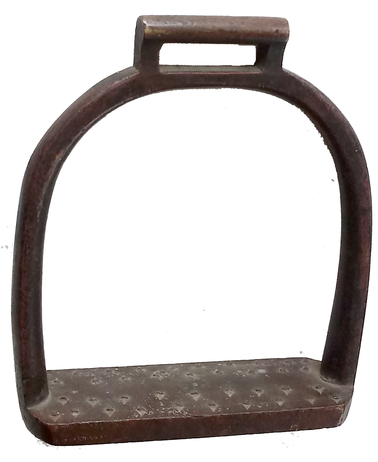 SINGLE BRASS STIRRUP FROM WATERVLIET ARSENAL