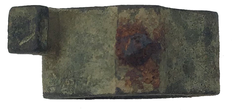 EXCAVATED BOYLE, GAMBLE AND MCFEE BAYONET ADAPTER, 1ST MODEL