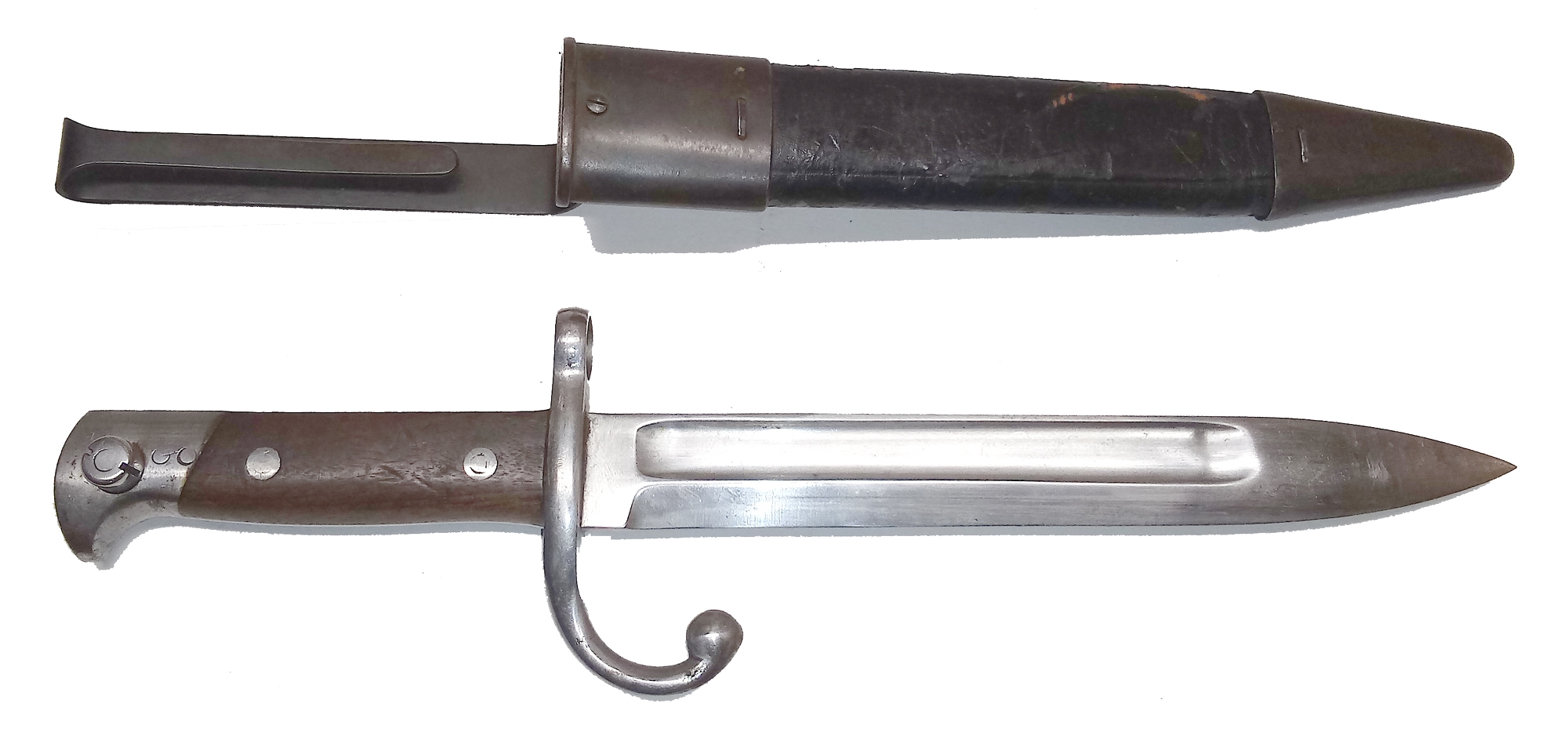 REMINGTON-LEE MODEL 1899 BAYONET AND SCABBARD