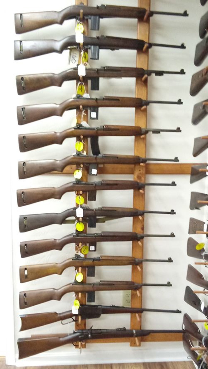 SELECTION OF M1 CARBINES AND RIFLES