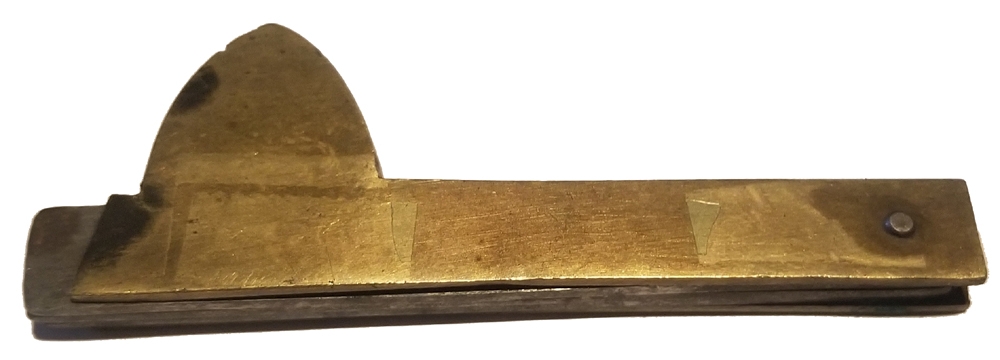 ENGLISH BRASS CASED BLEEDER BY W. HARMAR & CO's / SHEFFIELD