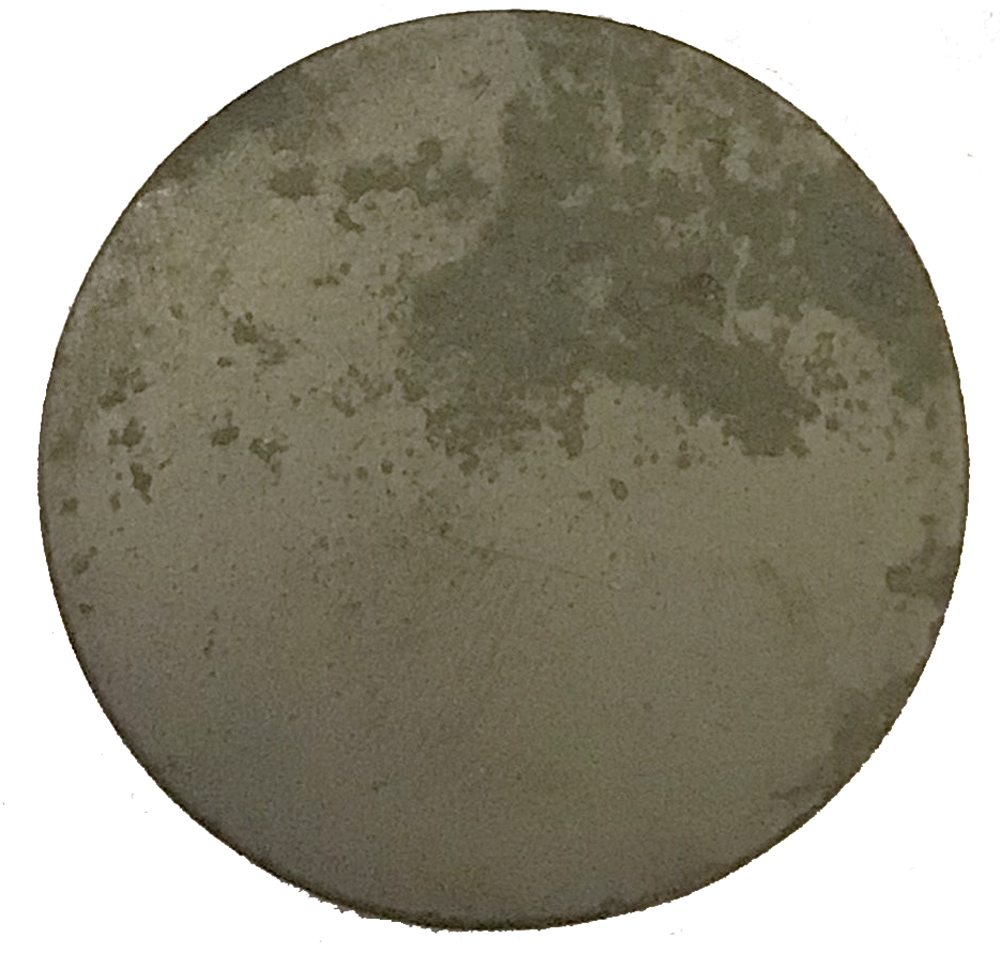 US/CS FLAT “COIN” BUTTON RECOVERED AT LITTLE ROUND TOP