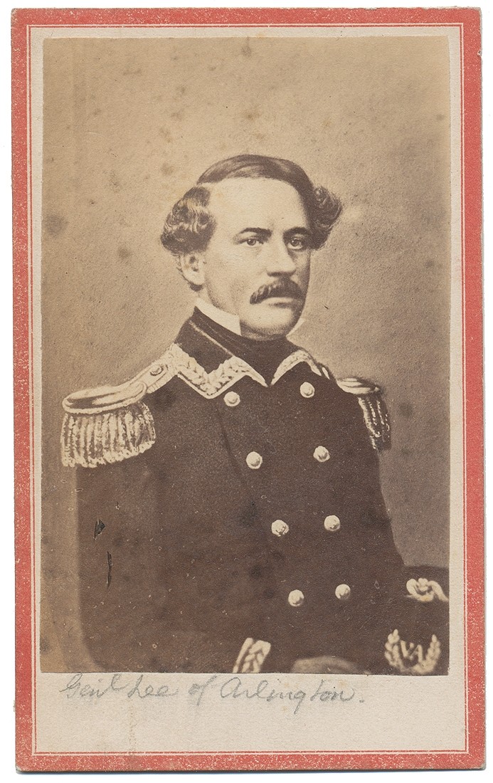 CDV OF PRE-WAR ETCHING OF ROBERT E. LEE