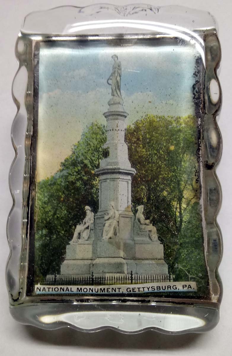 SOLDIER'S NATIONAL MONUMENT PAPERWEIGHT SOUVENIR