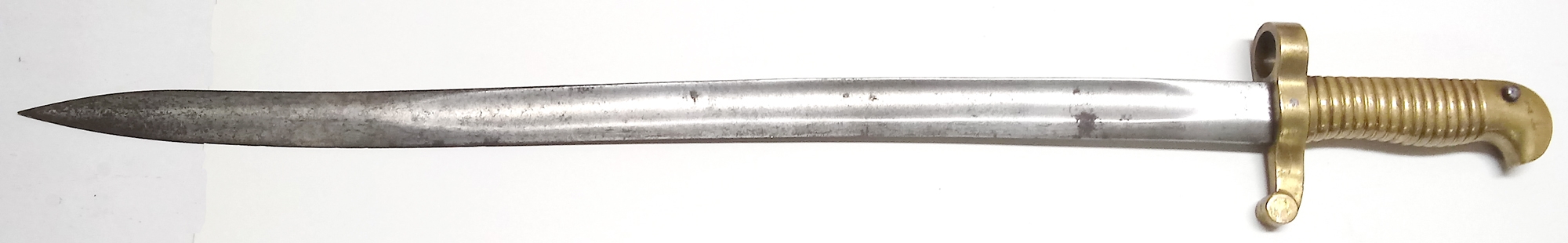 SABER BAYONET FOR THE SHARPS & HANKINS OR THE SHARPS NAVAL RIFLE - NO SCABBARD