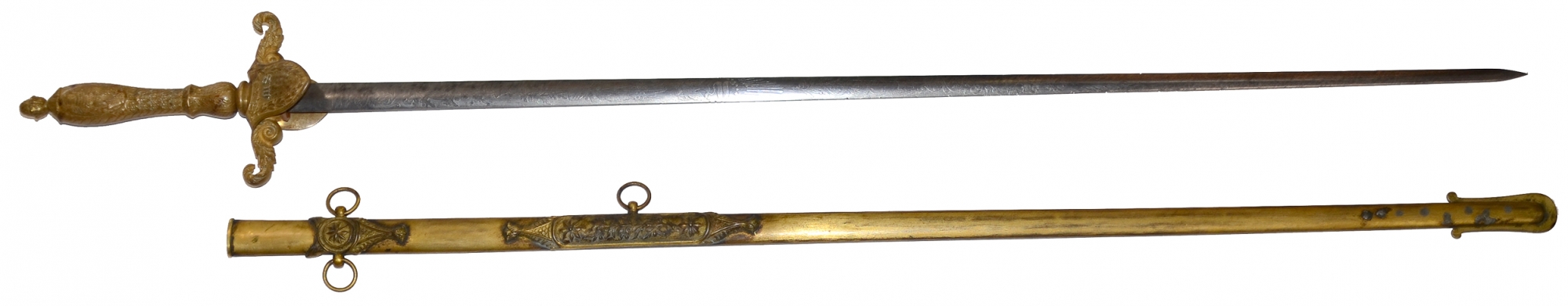 US MODEL 1840 MEDICAL STAFF OFFICERS SWORD
