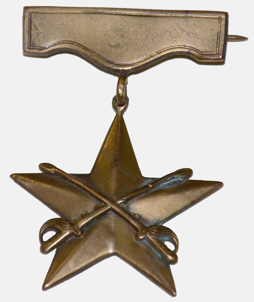 CIVIL WAR VETERAN’S CAVALRY BADGE
