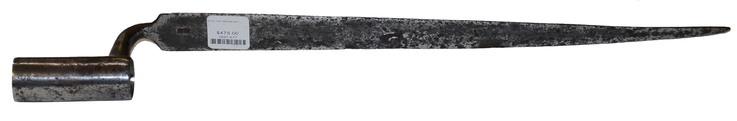 US CIRCA 1790-1800 SOCKET BAYONET
