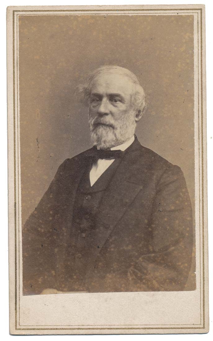 POST-WAR CDV OF ROBERT E. LEE 