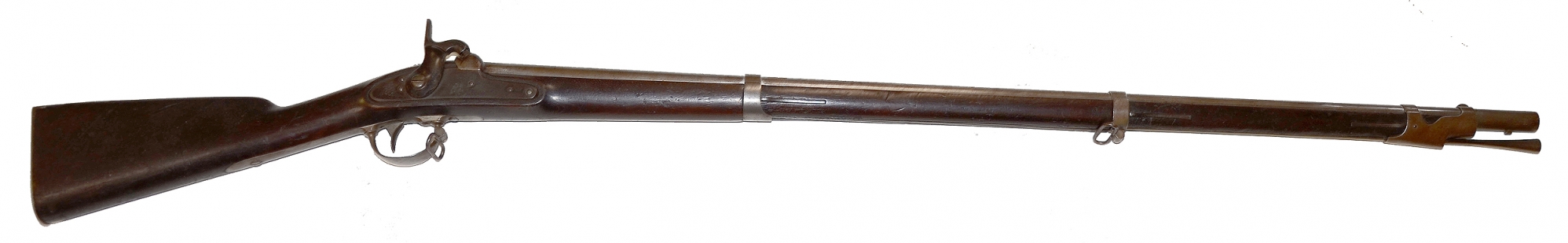 CONFEDERATE ORDNANCE “CLEANED AND REPAIRED” MODEL 1842 MUSKET