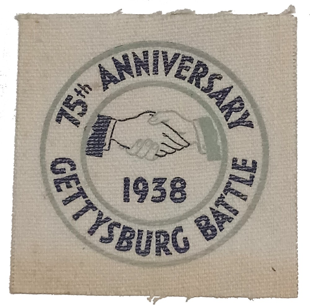 1938 GETTYSBURG REUNION ARM PATCH