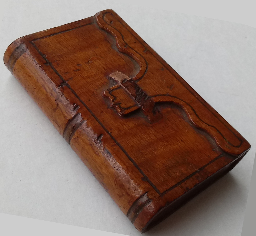 40th ANNIVERSARY BATTLE OF GETTYSBURG SOUVENIR WOODEN SOLDIER’S DIARY, FROM COLLECTION OF CORPORAL WILLIAM ZIEGLER, 87TH PA