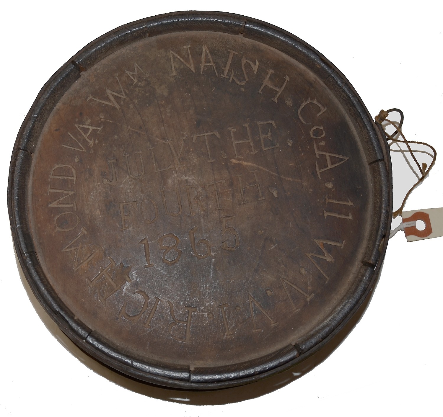 A WEST VIRGINIA SOLDIER’S WARTIME SOUVENIR: A CS WOOD CANTEEN FOUND AT RICHMOND IN 1865
