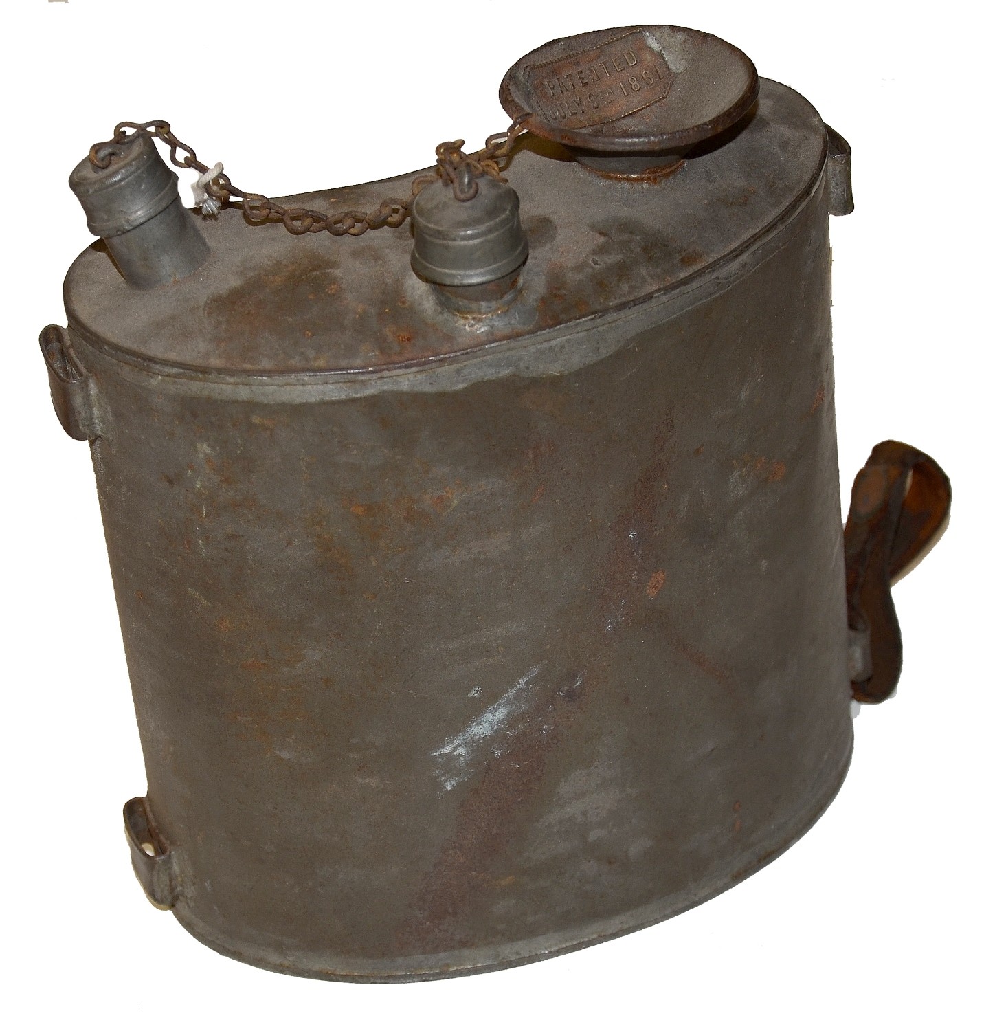 CIVIL WAR BARTHOLOMAE PATENT FILTER CANTEEN