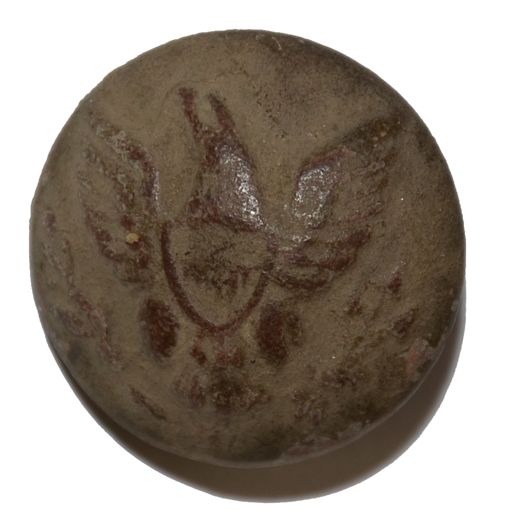 US GENERAL SERVICE JACKET BUTTON RECOVERED AT CULP’S HILL