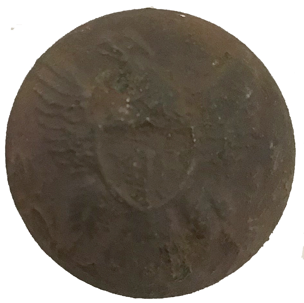 US GENERAL SERVICE JACKET BUTTON RECOVERED AT BIG ROUND TOP
