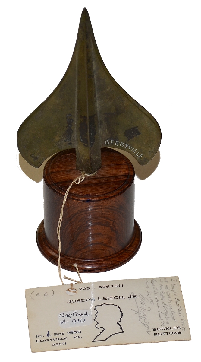 CIVIL WAR FLAG POLE FINIAL