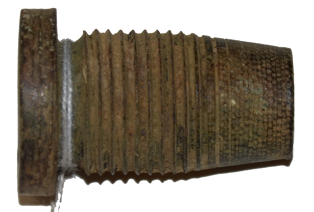 CONFEDERATE COPPER TIME FUSE ADAPTER