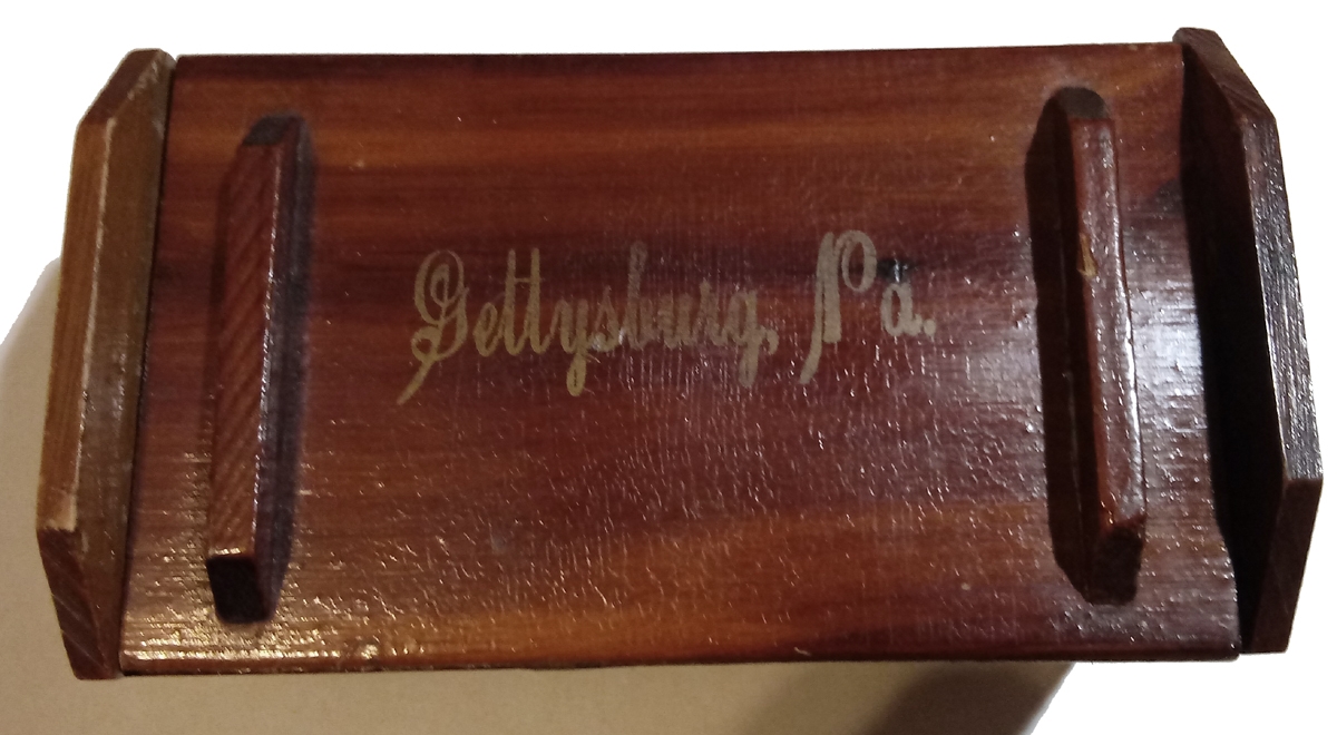 EARLY GETTYSBURG SOUVENIR JENNIE WADE DOUGH TRAY