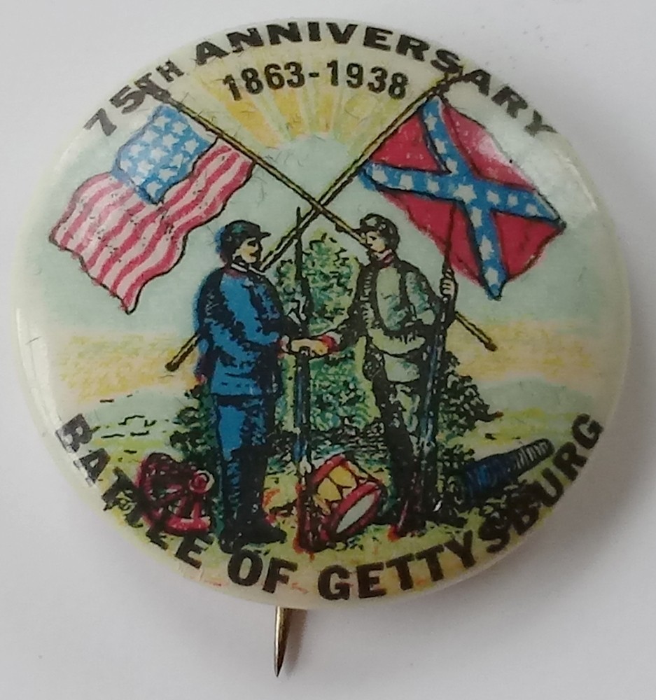 75th GETTYSBURG ANNIVERSARY PIN