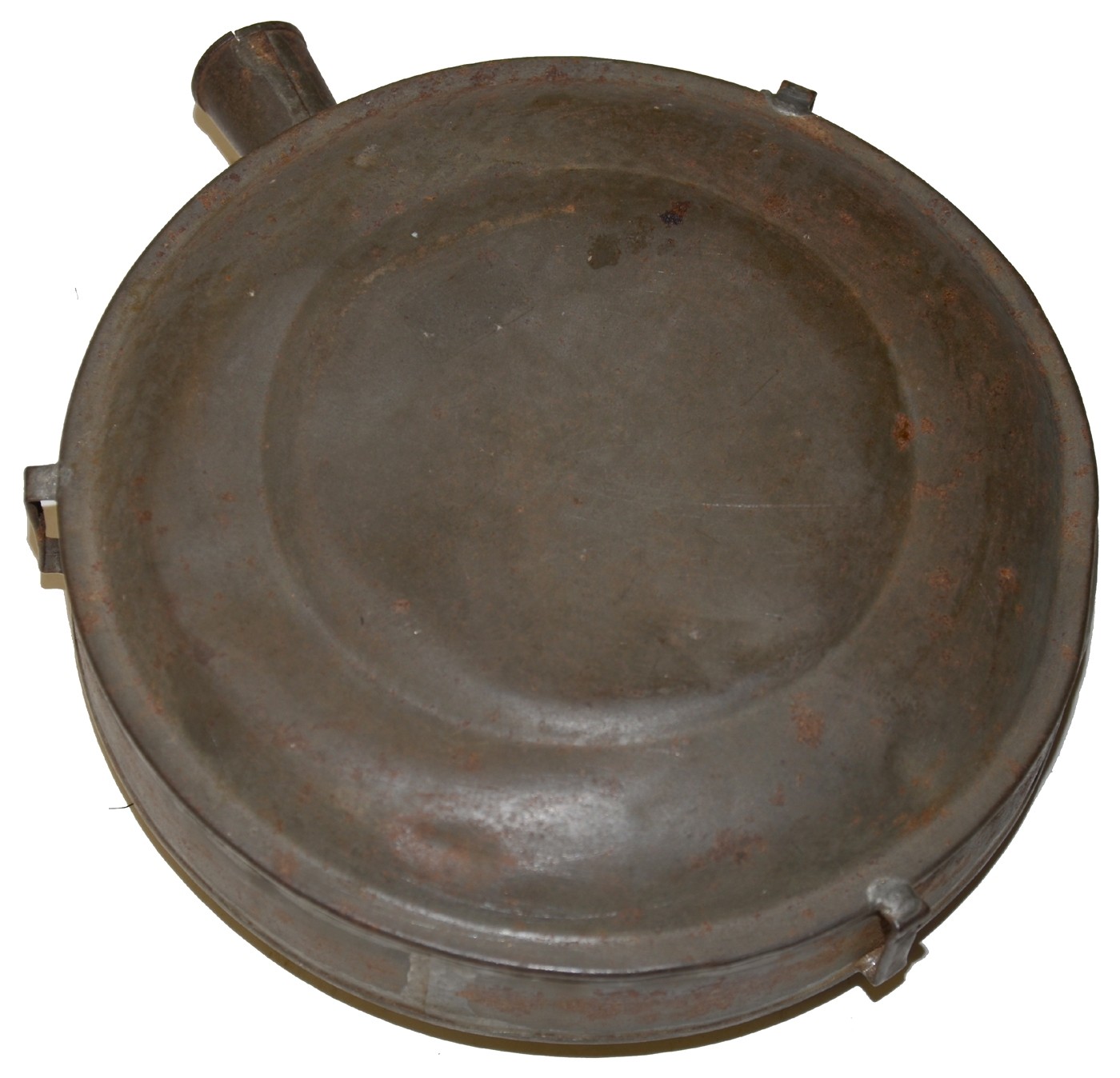 CONFEDERATE/MILITIA TIN DRUM CANTEEN