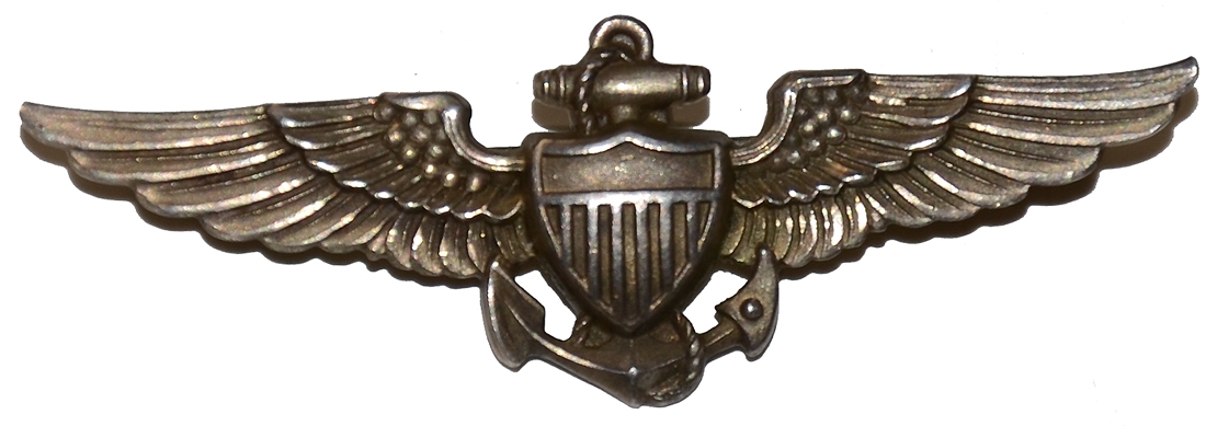US WORLD WAR TWO NAVY AVIATOR WINGS 