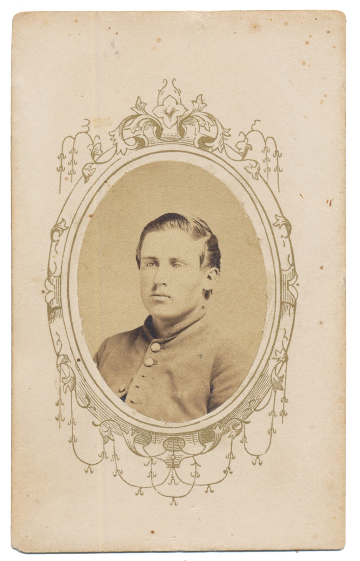 ID’D CDV OF LATE WAR WISCONSIN ARTILLERYMAN