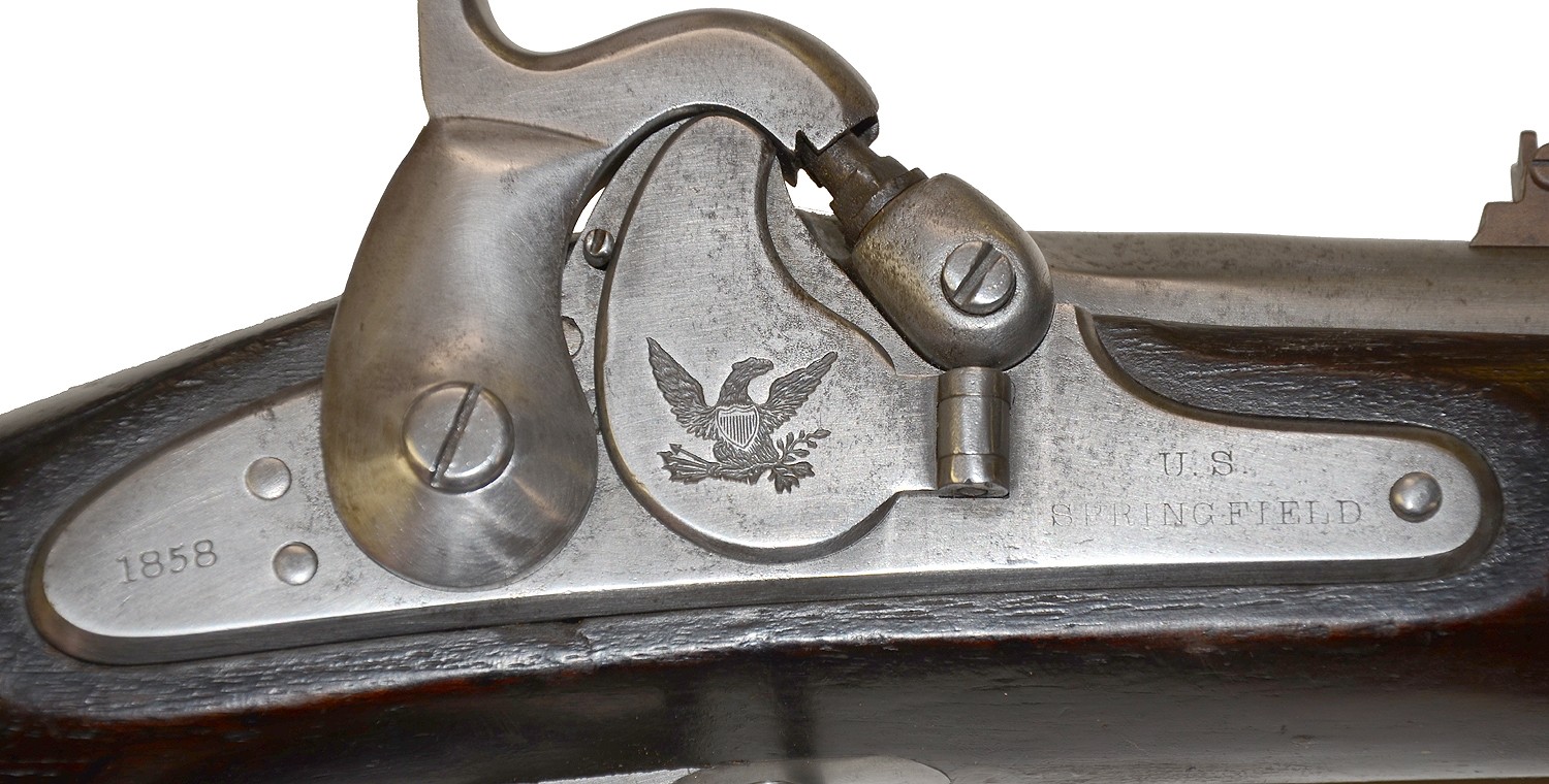 1858 DATED US MODEL 1855 RIFLE MUSKET TYPE-2 — Horse Soldier