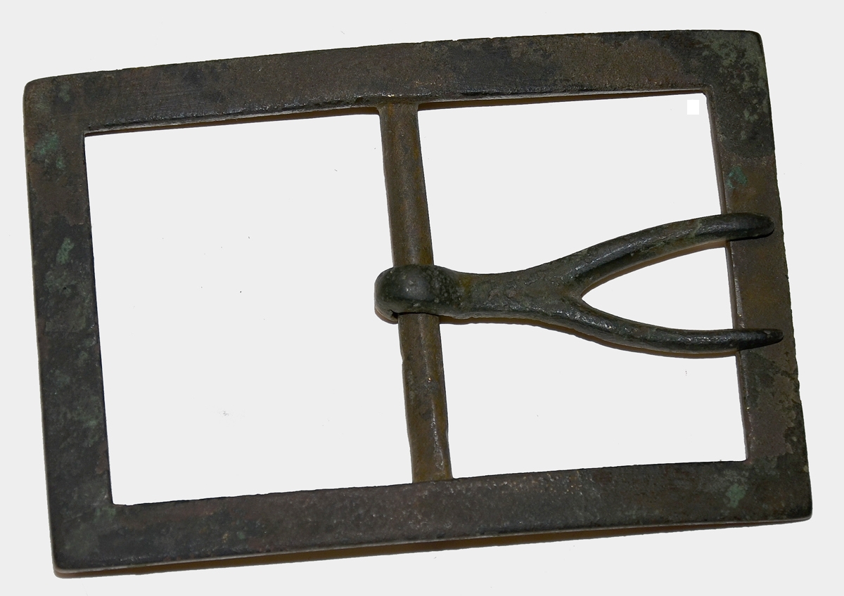 CONFEDERATE “WISH BONE” STYLE FRAME BUCKLE