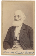 WAIST-UP CDV OF WILLIAM CULLEN BRYANT