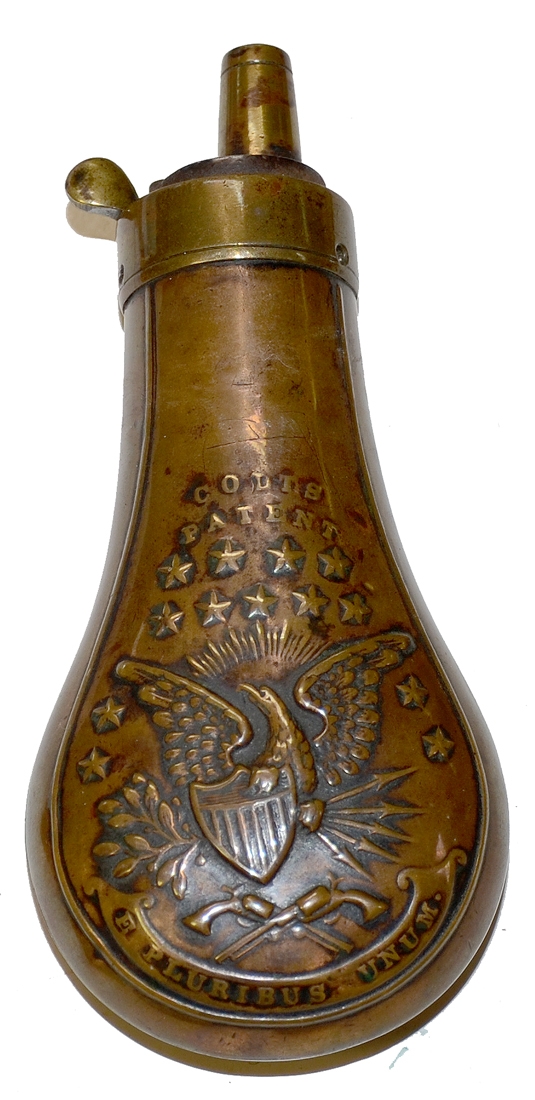 “COLT’S PATENT” POWDER FLASK