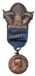 1913 DEPARTMENT OF NEW YORK ENCAMPMENT BADGE